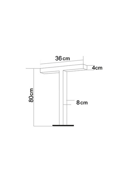 Quark Lighting Özel Reflektörlü Bollard Aydınlatma Antrasit BL102