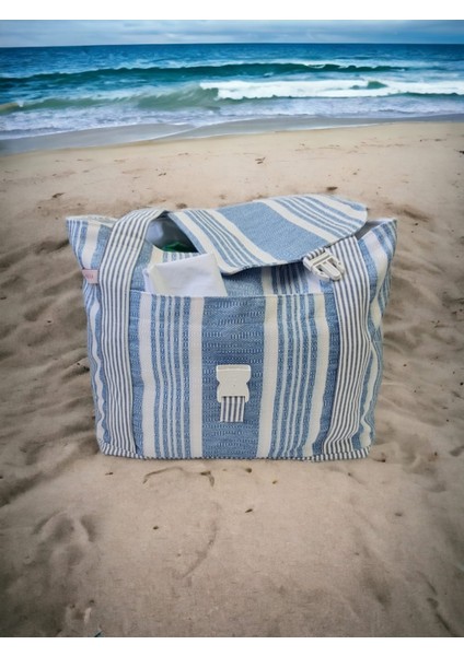 Kadın Kapaklı Plaj Çantası / Tatil Çantası / Omuz Çantası fiyatları