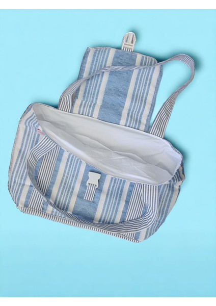 Kadın Kapaklı Plaj Çantası / Tatil Çantası / Omuz Çantası fırsatları