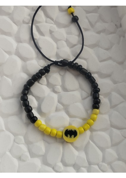 Amabel Jewelerys Batman Figürlü Kumboncuk Kolye ve Bileklik