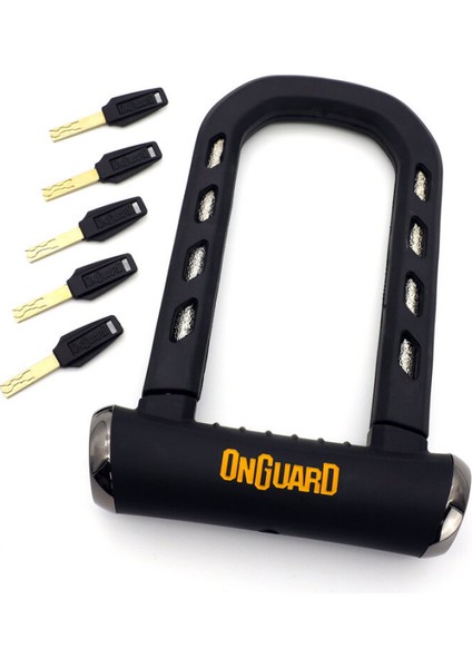 Onguard Rocksolid 8590 Kesilmez Bisiklet Motosiklet U-Kilit