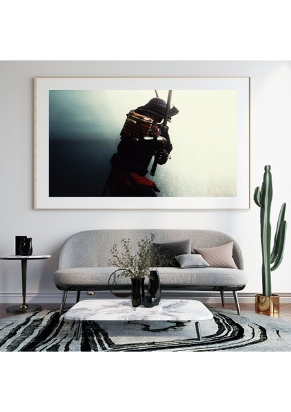Samuray Pusuda 90X50 8684660336161 Pvc Çerçevesiz Tablo