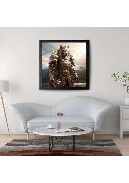 Kurt Krallığı 60X60 8684660336420 Pvc Çerçevesiz Tablo