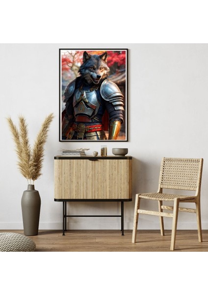 Noble Wolf 60X90 8684660336727 Pvc Çerçevesiz Tablo