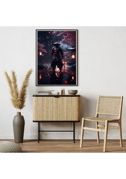 Samuray Hıdden Hero 60X90 8684660336826 Pvc Çerçevesiz Tablo