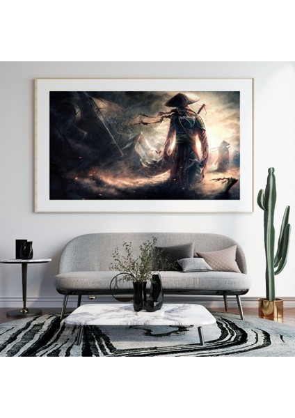 Samuray Evrim 90X50 8684660336314 Pvc Çerçevesiz Tablo
