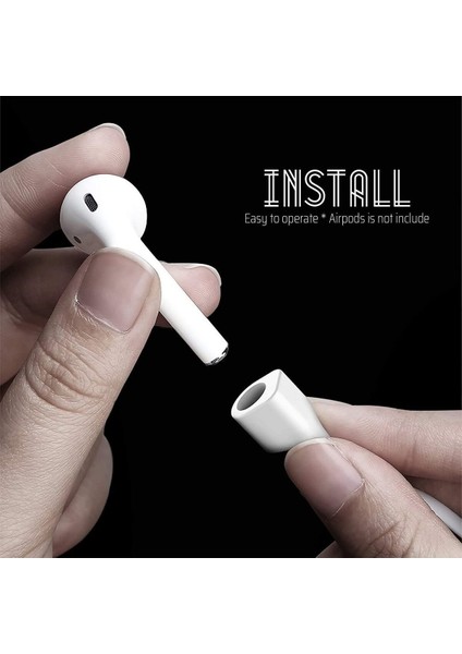 Airpods Uyumlu Boyun Askısı Mıknatıslı Silikon Kulaklık Kaybolması Önleyici