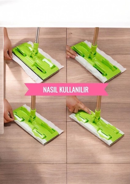 Kullan At Mop Havlusu 2'li Paket (80 Yaprak)