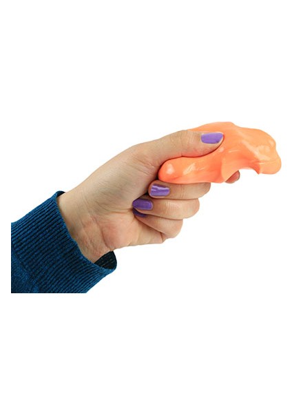 Val-U-Putty El Egzersiz Macunu - Turuncu (Yumuşak) - 3 Oz: