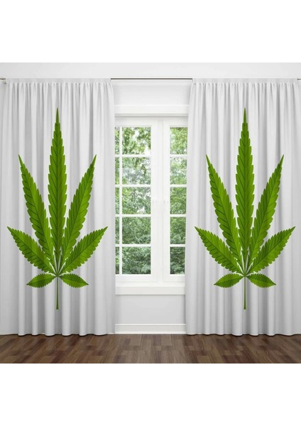 3D Baskılı Fon Perde 205