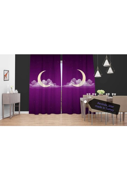 3D Baskılı Fon Perde 285