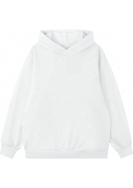 Denim Star Baskılı Kapşonlu Beyaz Sweatshirt fiyatları