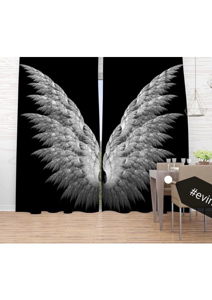 3D Baskılı Fon Perde 425