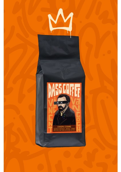 Etiyopya Sidamo Çekirdek Kahve 1kg - Öğütülmemiş