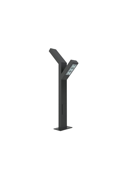 Quark Lighting Özel Reflektörlü Bollard Aydınlatma Antrasit BL109