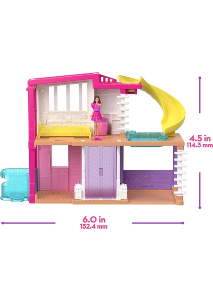Mini Barbieland Evler HYF44-HYF47