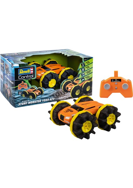 Maket Uzaktan Kumandalı Araç Akrobat Araba 1080 Atv 24675