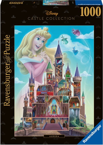 Yetişkin Puzzle 1000 Parça Wd Uyuyan G Şato 173389