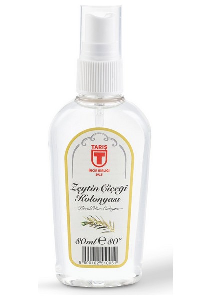 Zeytin Çiçeği Kolonyası Sprey 80 ml x 24 adet