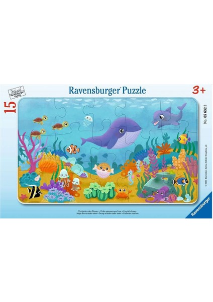 Puzzle 15 Parça  Puz Sualtı Park 56323