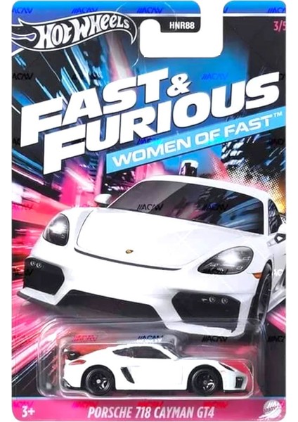 Fast Furious Temalı Arabalar HNR88-HRW38