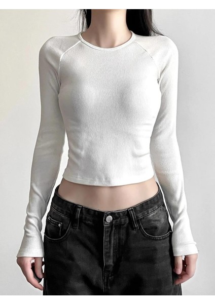 Uzun Kol Sırt Baskılı Gothic Bluz Body fırsatları