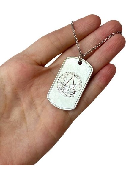 Assassin's Creed Kümye Plaka Hediyelik Kolye
