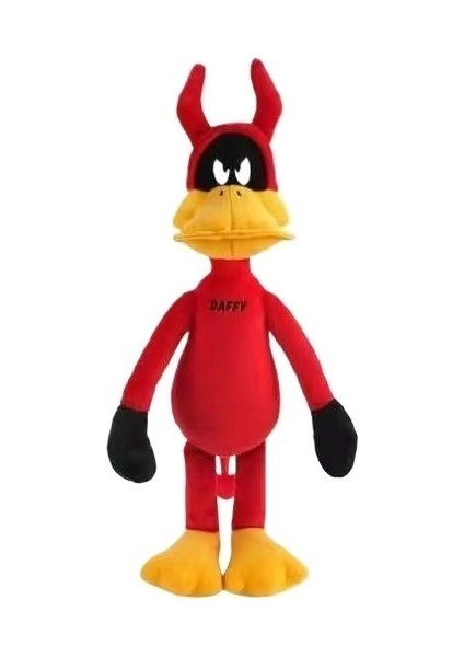 40 cm Taffy Duck Küçük Kırmızı Şeytan Superman Kostüm Bebek Peluş Oyuncak (Yurt Dışından)