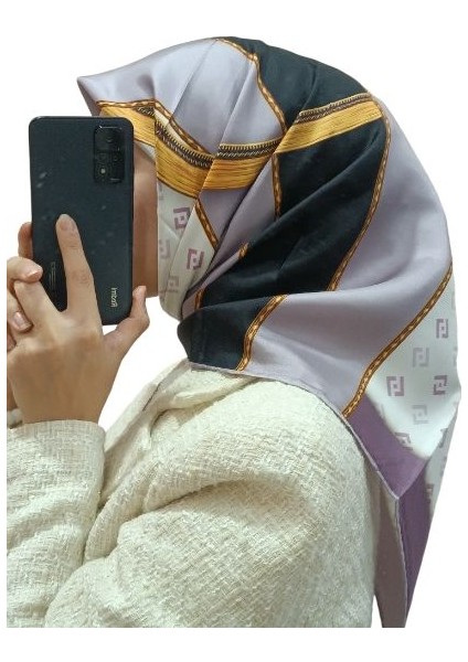 İ-3814 Twill Ipek Eşarp