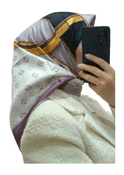 İ-3814 Twill Ipek Eşarp