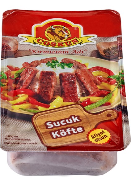 Sucuk Köfte 500 gr (Dondurulmuş)