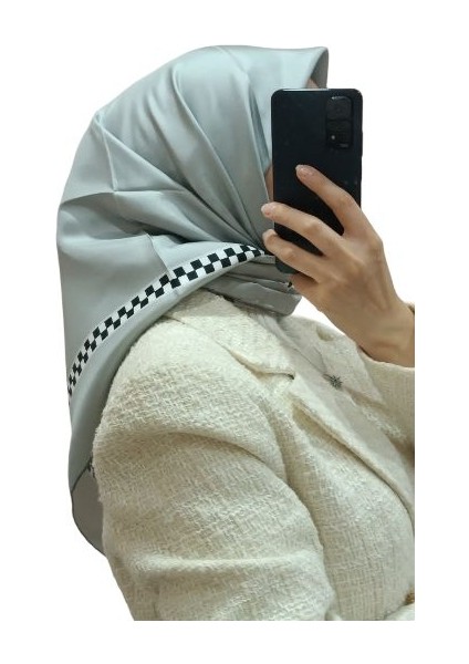 Aker Levidor İ-3813 Twill Ipek Eşarp