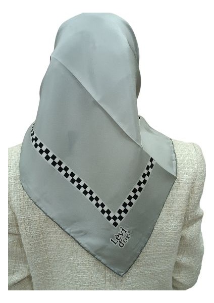 Aker Levidor İ-3813 Twill Ipek Eşarp
