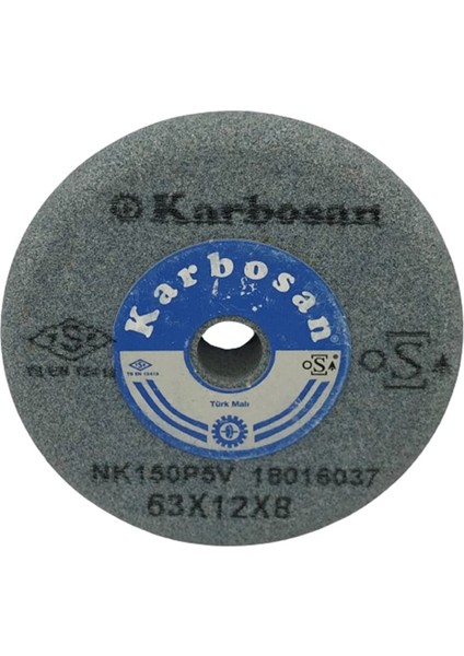 Hızar Makinesi Konik Bileme(Zımpara) Taşı 63X12X8mm