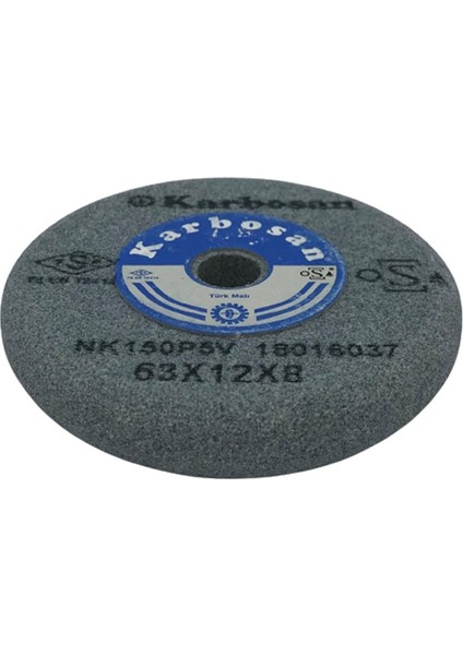 Hızar Makinesi Konik Bileme(Zımpara) Taşı 63X12X8mm