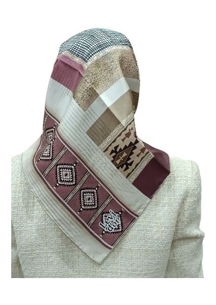 Levidor İ-3809 Twill Ipek Eşarp