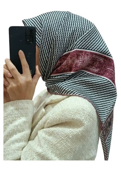 Levidor İ-3804 Twill Ipek Eşarp