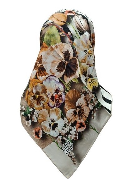 Levidor İ-3807 Twill Ipek Eşarp