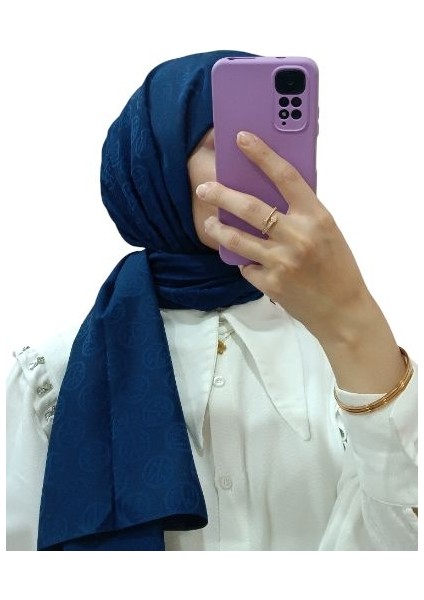 Jakarlı Lys Desenli Şal 1031