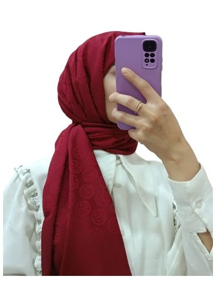 Jakarlı Lys Desenli Şal 1031