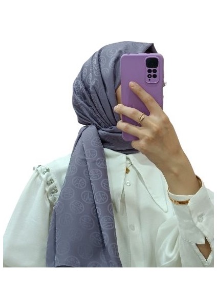 Jakarlı Lys Desenli Şal 1031