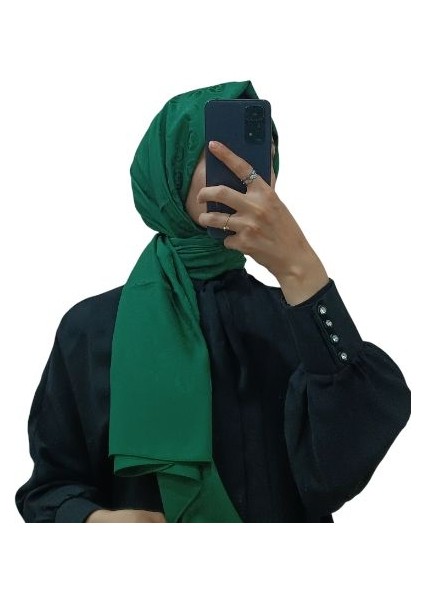 Jakarlı Lys Logo Desenli Şal 1033