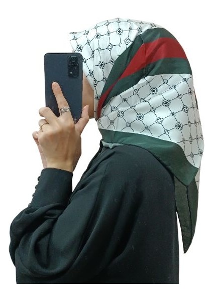 Aker Ipek Krep Saten Eşarp 8901701