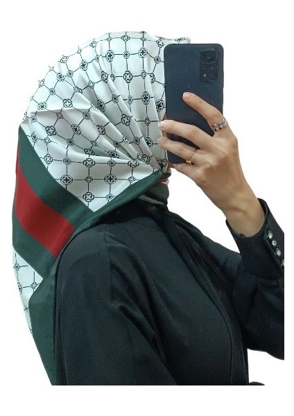 Aker Ipek Krep Saten Eşarp 8901701