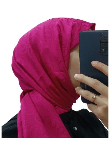 Jakarlı Lys Logo Desenli Şal 1033 modelleri