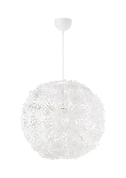 Ikea Grımsås Sarkıt Lamba, Beyaz, 55 cm