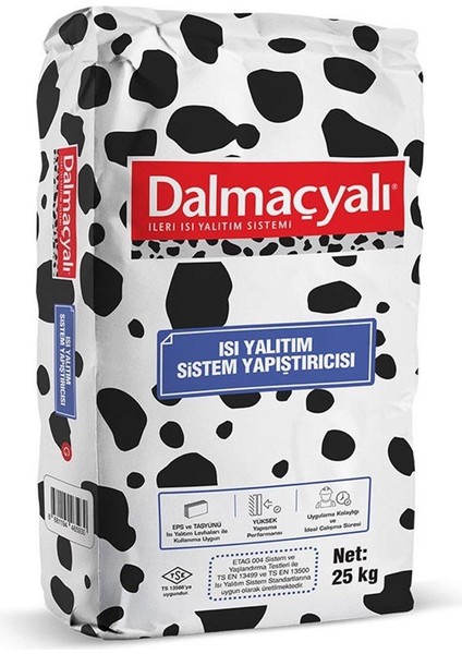 Dalmaçyalı Isı Yalıtım Mantolama Sistemi 7 cm 100 Metrekare