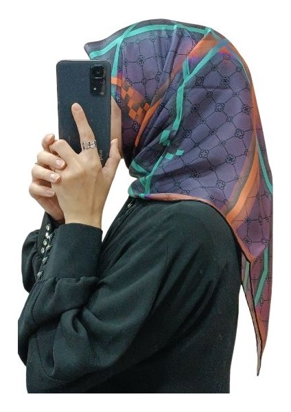 Aker Ipek Krep Saten Eşarp 8922701
