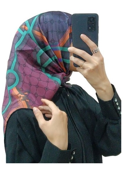 Aker Ipek Krep Saten Eşarp 8922701