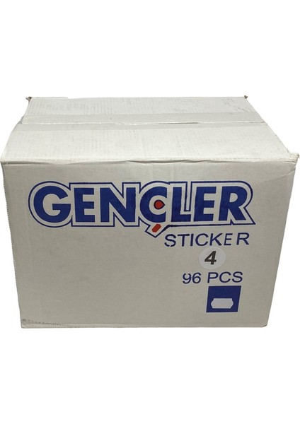 Etiketleme Makinesi Çok Yapışkanlı 4 No Etiket 96Adet fiyatları